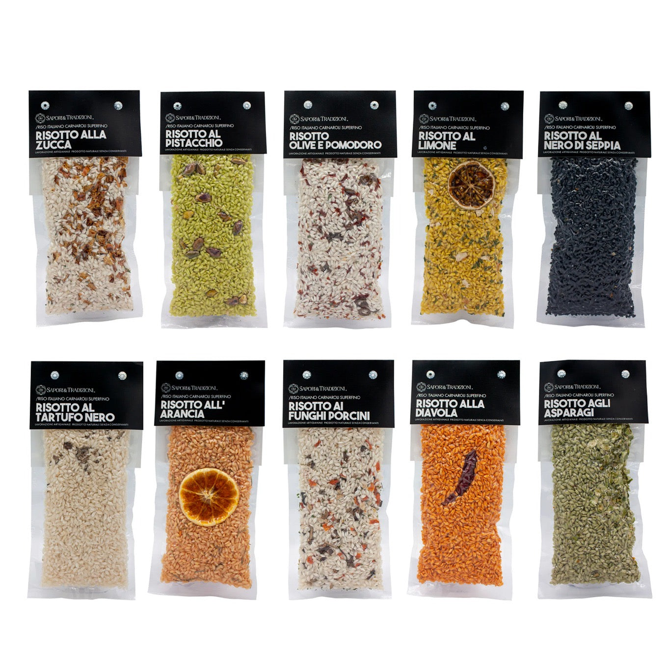 Risotto Experience – Selezione di 10 risotti pronti