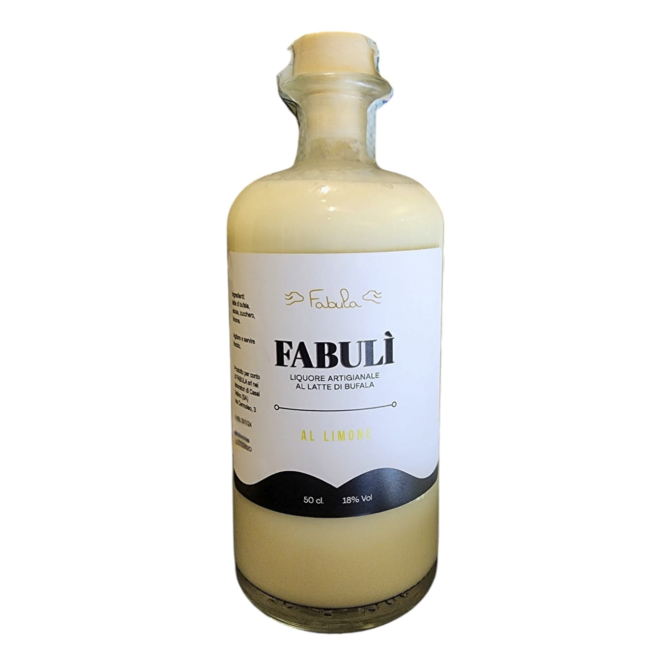 Fabulì - Artisanal Liqueur With Buffalo Milk - With Lemon