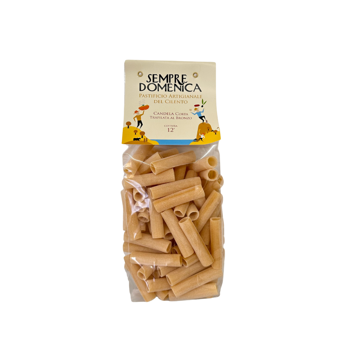 Short Bronze Drawn Candles
