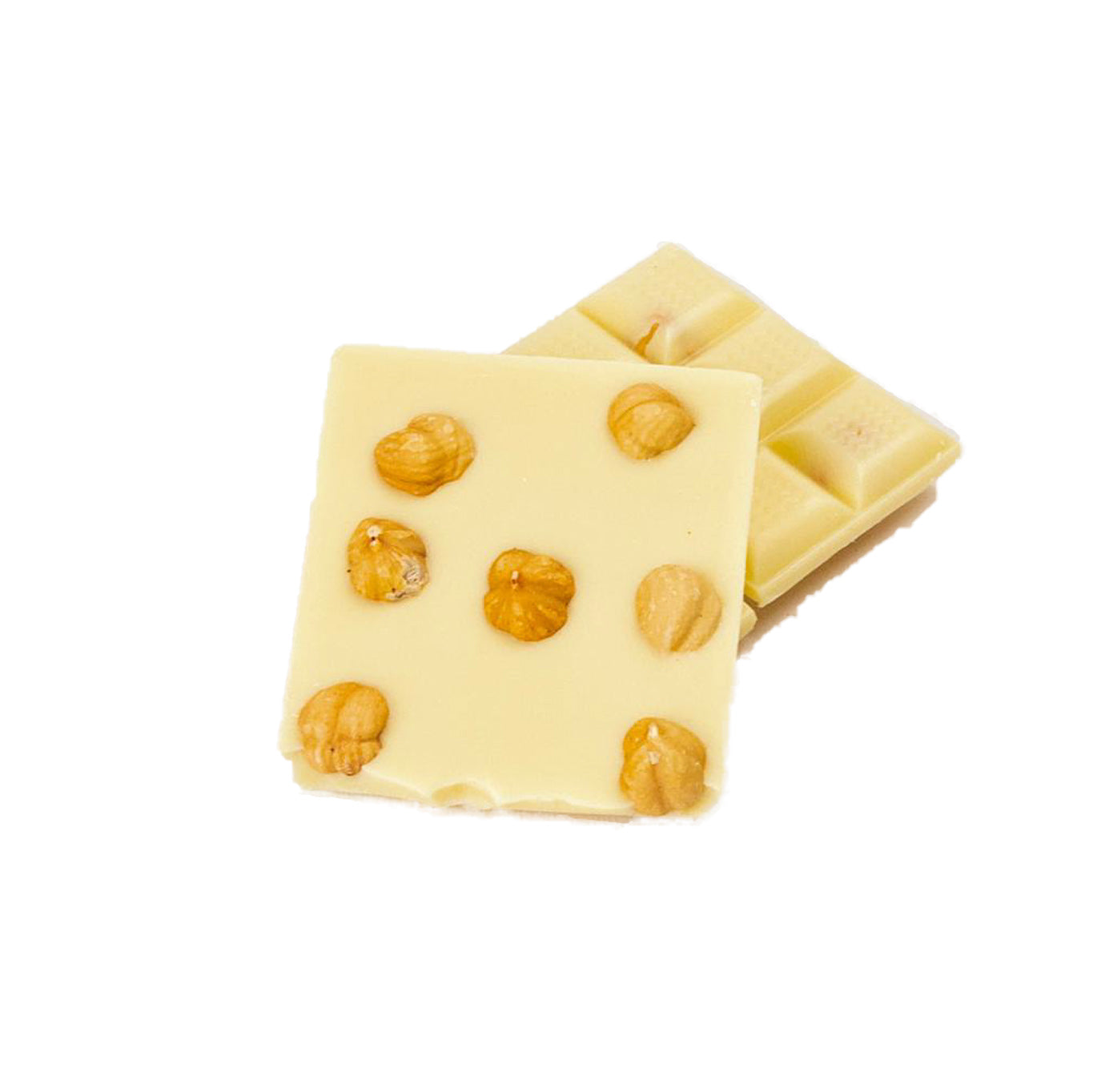 White Chocolate Bar with Hazelnuts