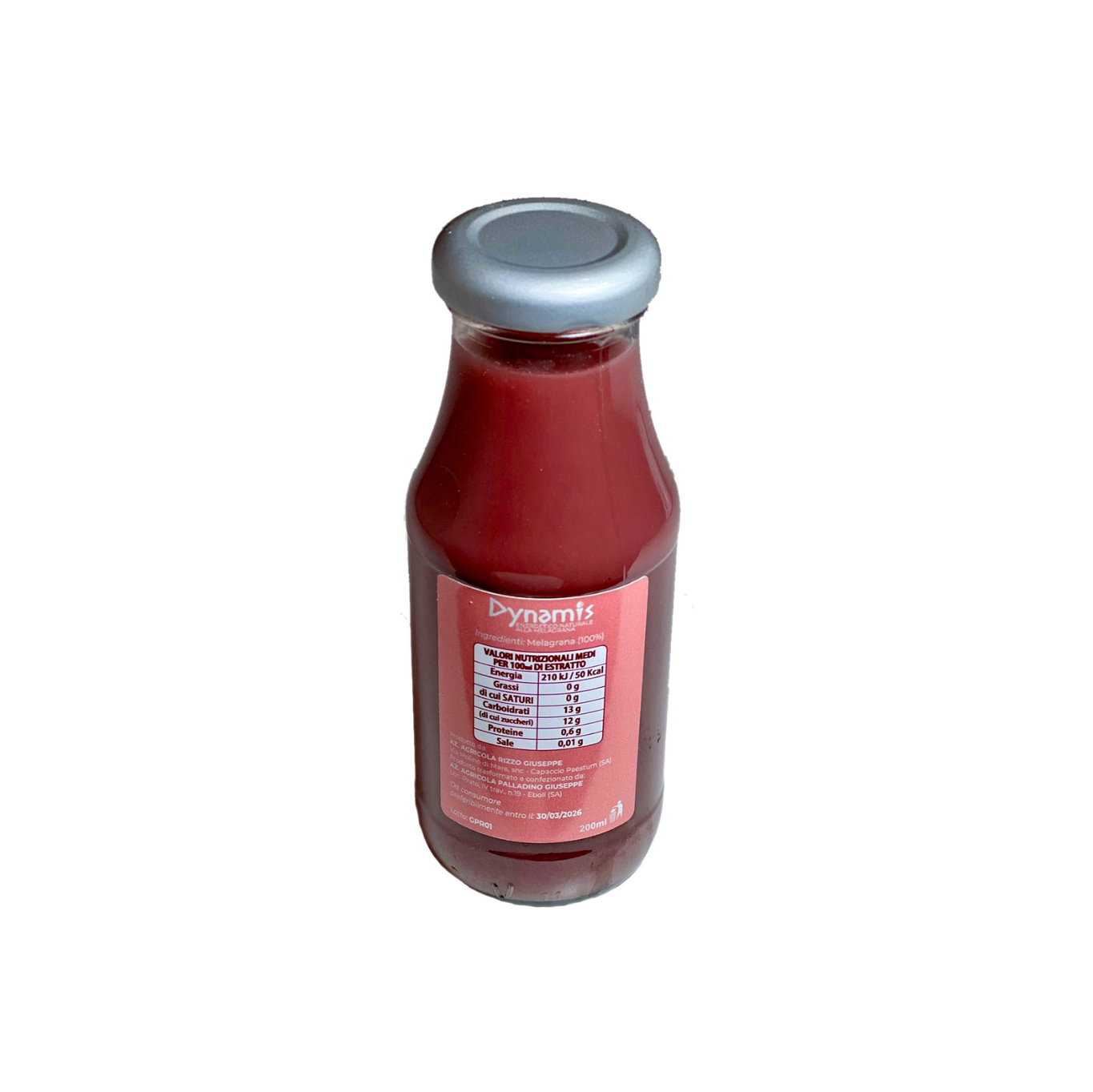 Dynamis - 100% Natural Pomegranate Energy Juice