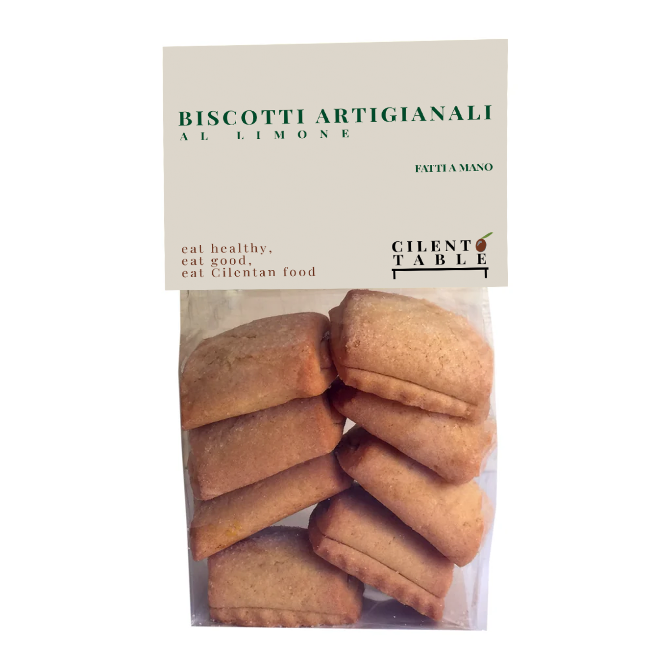 Biscuits Artisanaux au Citron