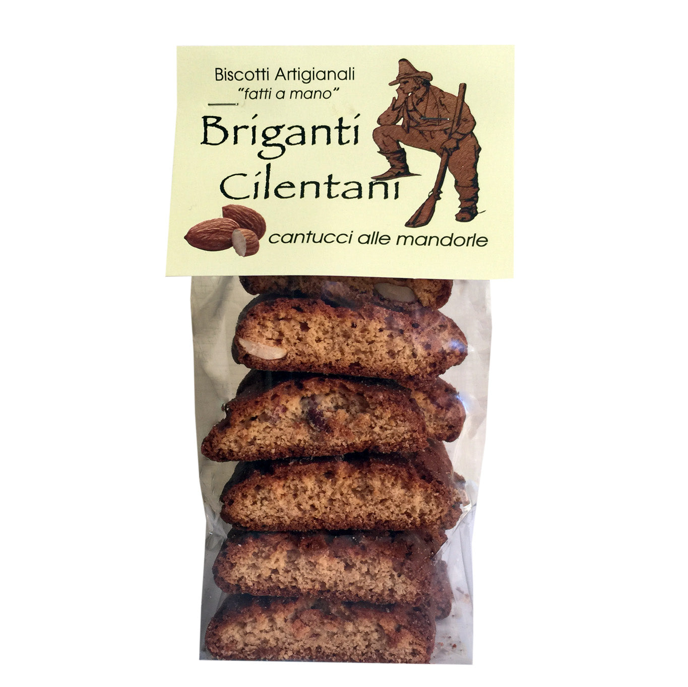 Artisanal Biscuits "Briganti Cilentani" Cantucci with Almonds