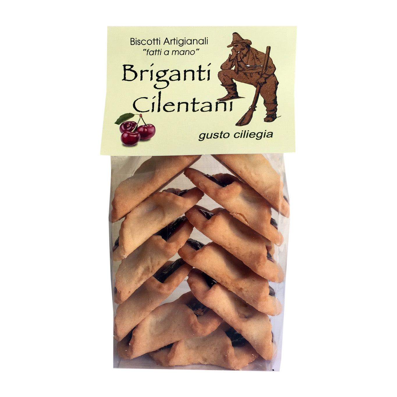 Artisanal Biscuits "Briganti Cilentani" Cherry