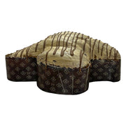 Colombe artisanale au caramel salé et noisette