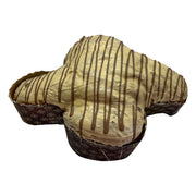 Colombe artisanale au caramel salé et noisette