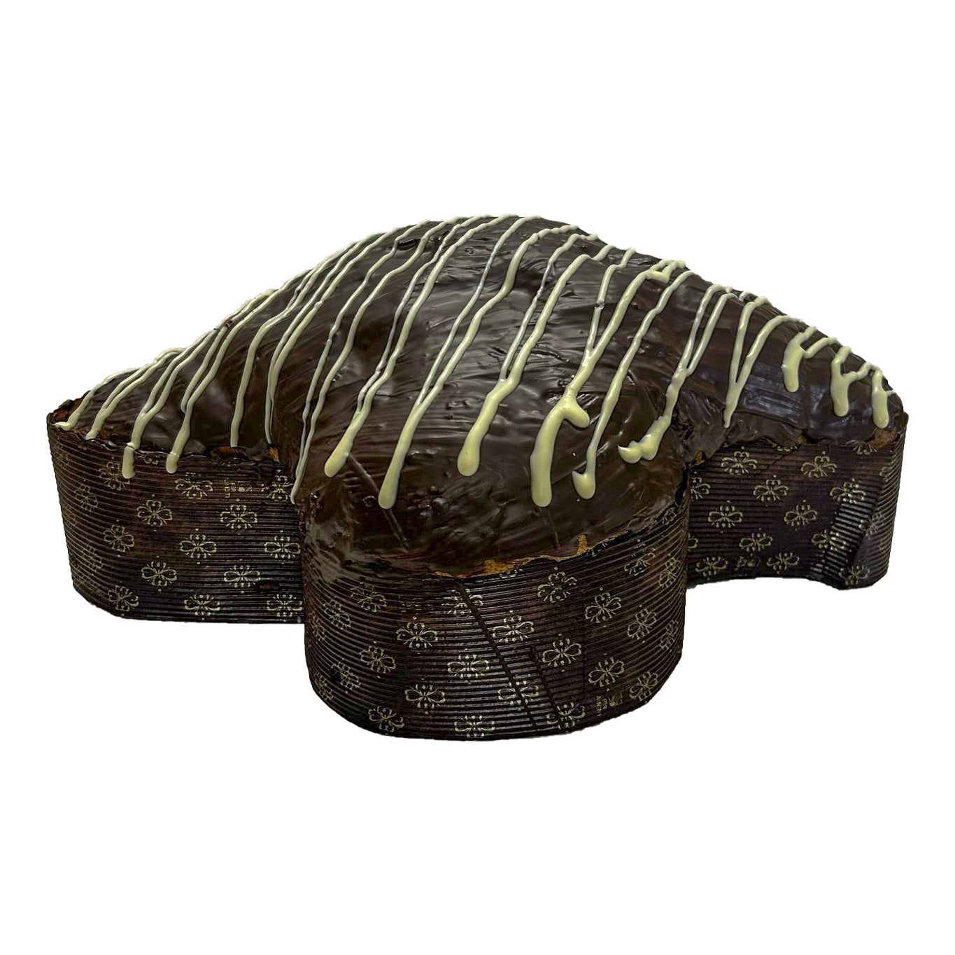 Colomba Artigianale Al Cioccolato Con Crema di Cioccolato