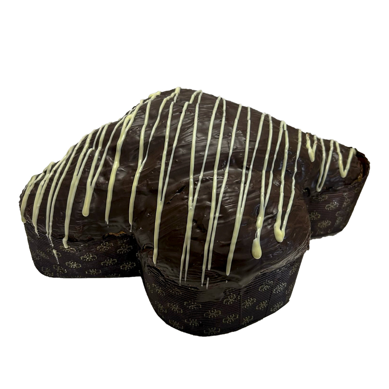 Colomba Artigianale Al Cioccolato Con Crema di Cioccolato