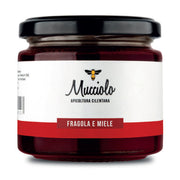 Strawberry and Honey - Spreadable Cream with Honey and Strawberries - 250 gr