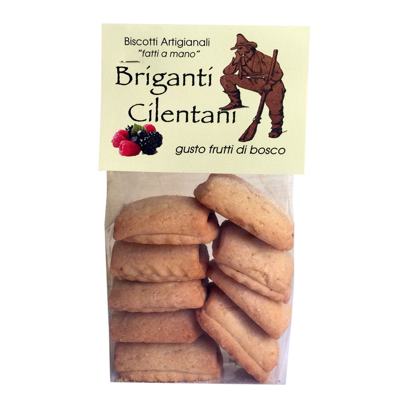 Artisanal Biscuits "Briganti Cilentani" Berries