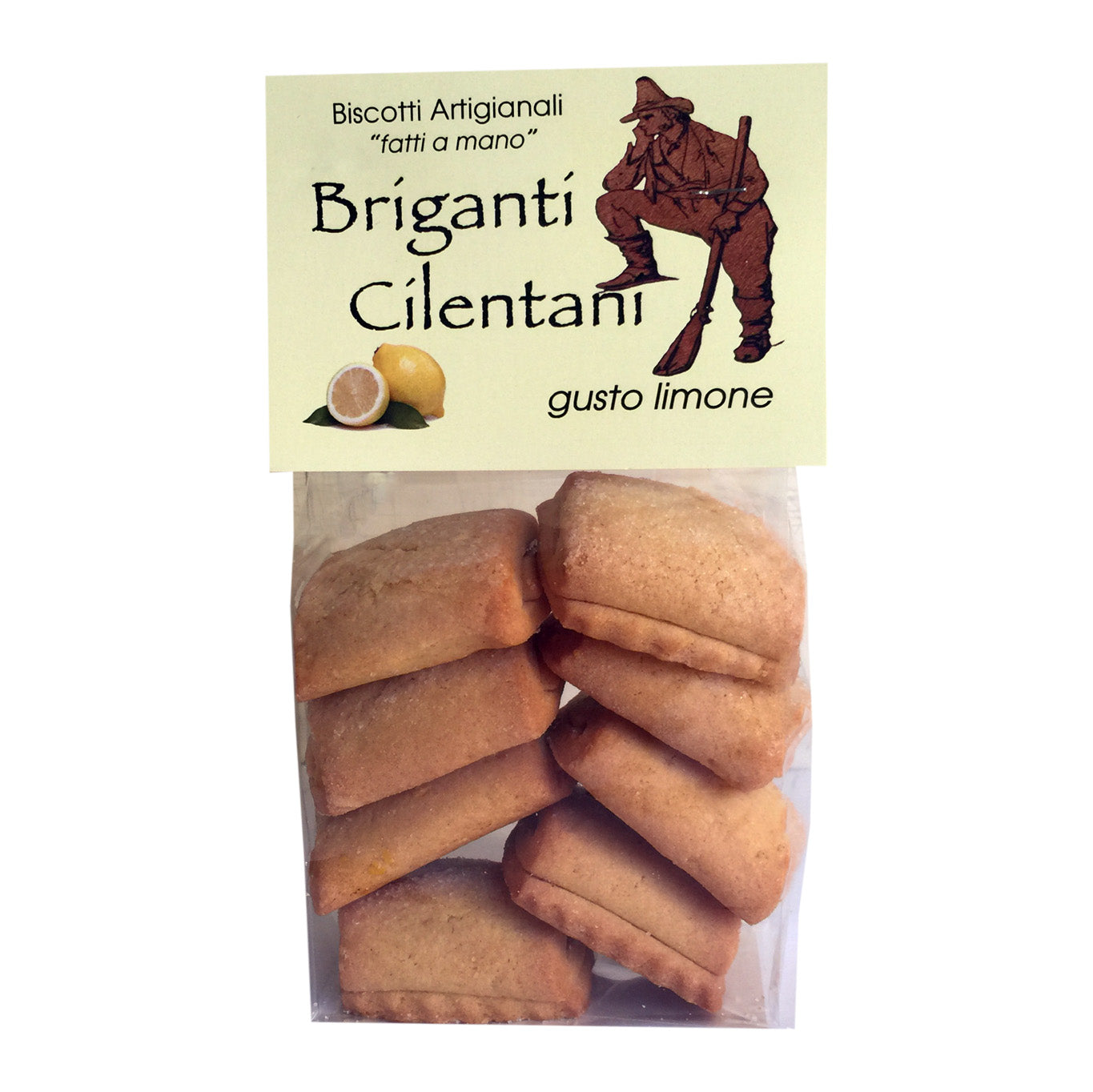 Artisanal Biscuits "Briganti Cilentani" Lemon