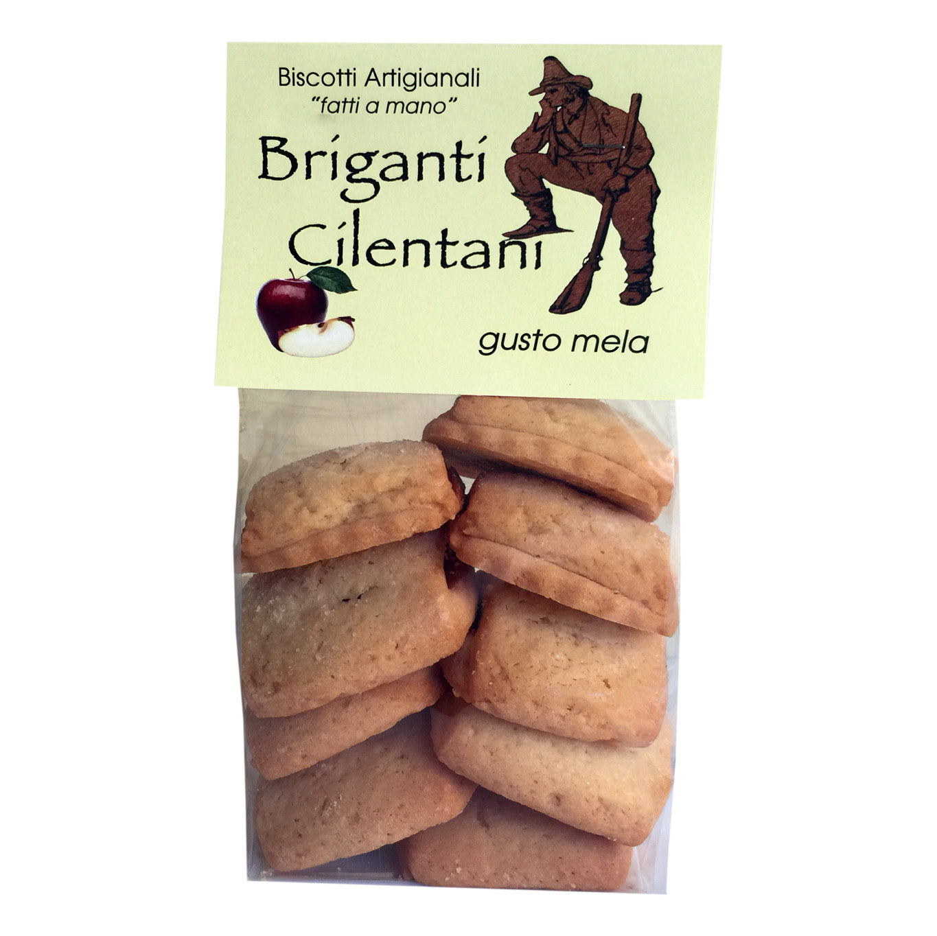 Artisanal Biscuits "Briganti Cilentani" Apple