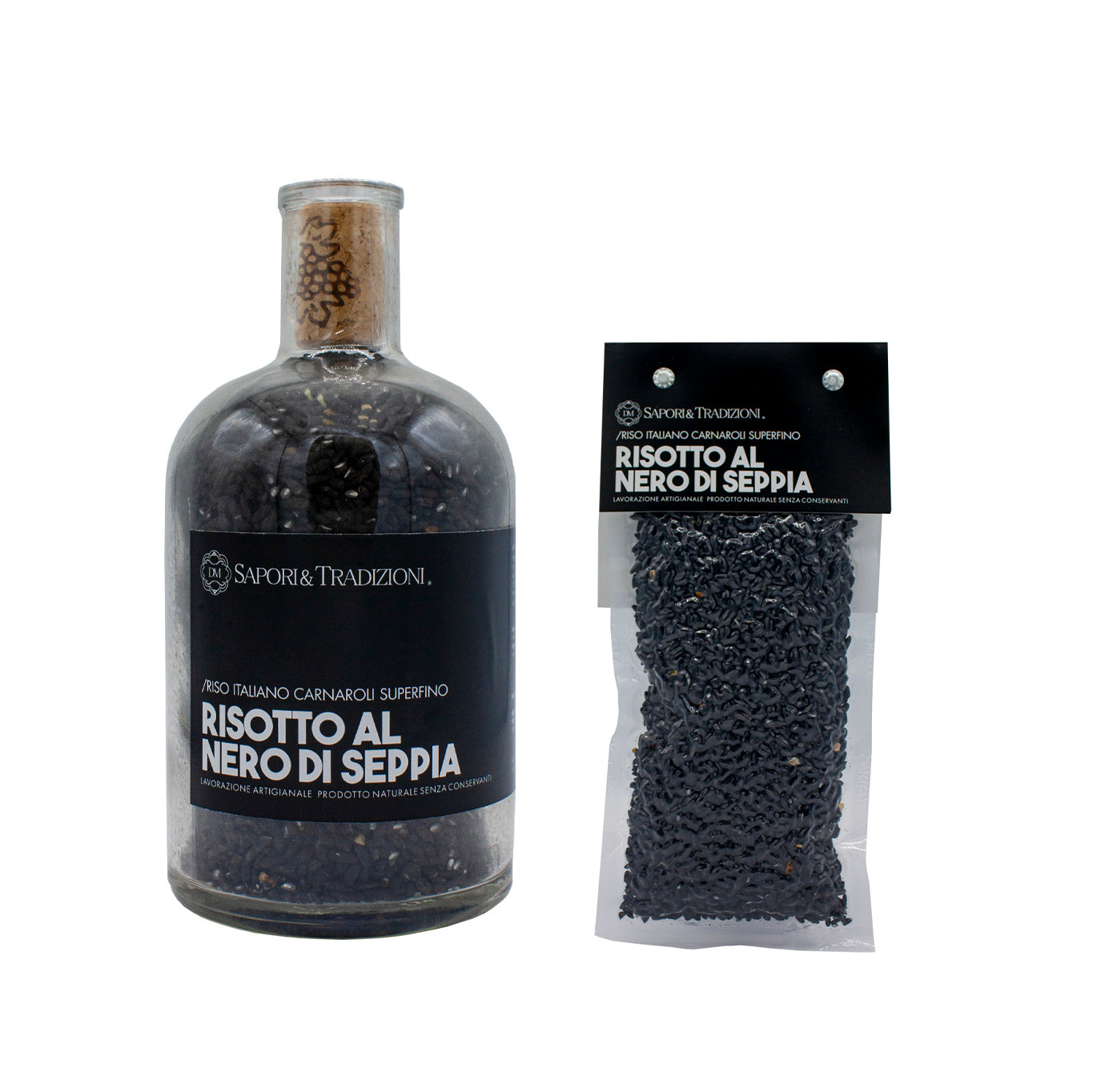 Risotto à l'encre de seiche