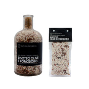 Risotto mit Oliven und Tomaten